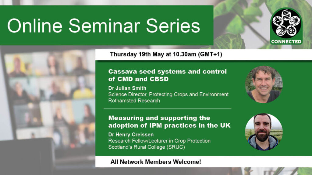 Online seminar series flyer