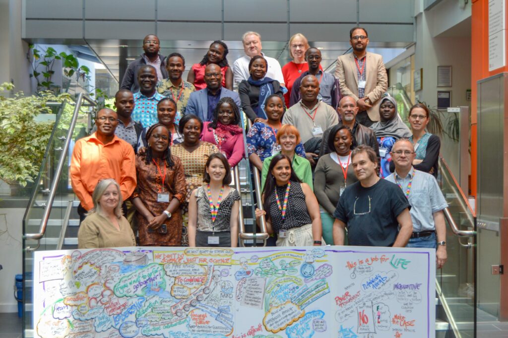 Training cohort at the V4 Early Career Researcher Development Programme, University of Bristol, June 2019.