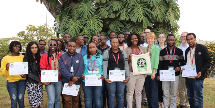 Training cohort at the Train-the-Trainer course, ILRI, Nairobi, March 2023